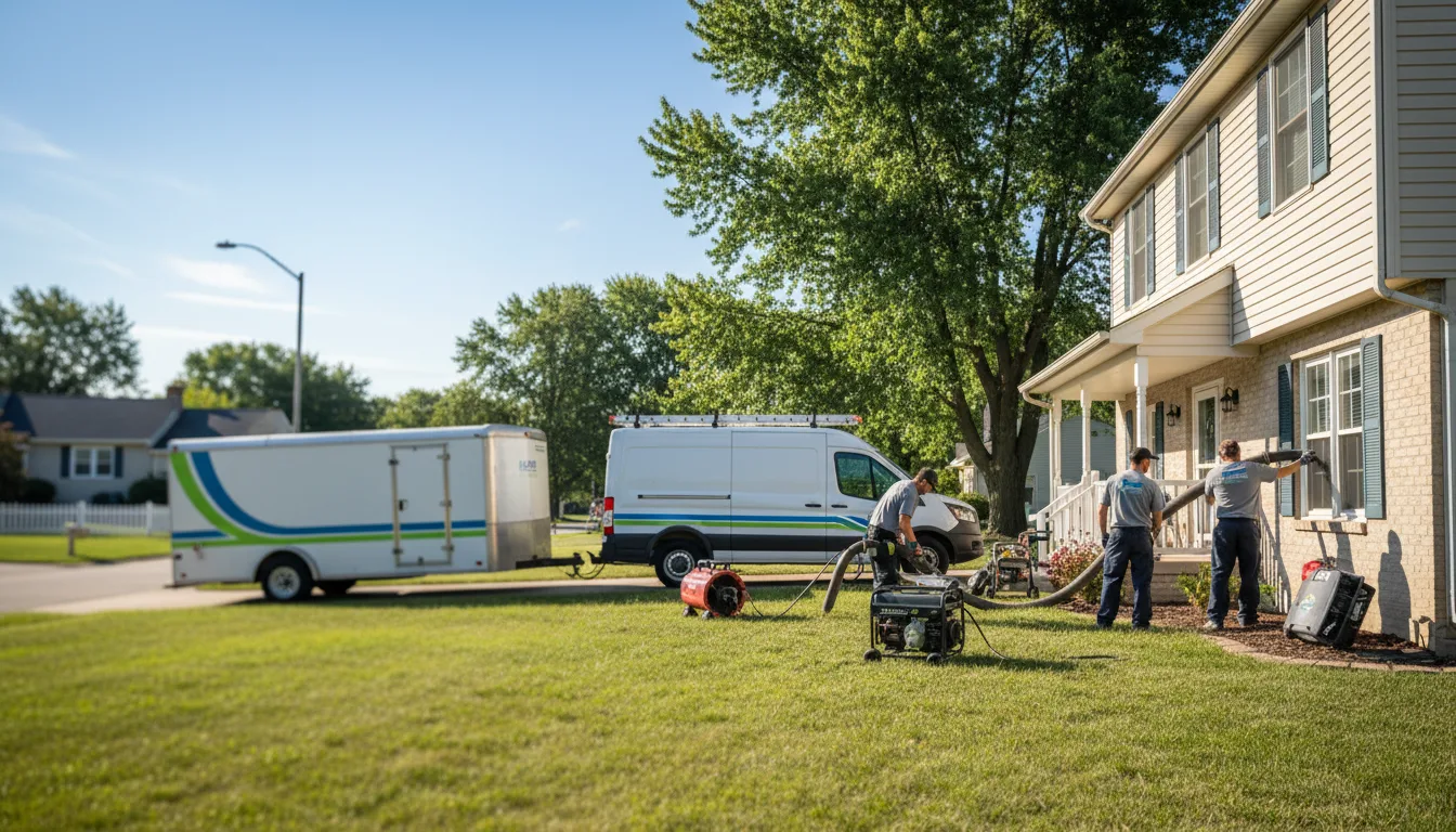 Flooded Basement Restoration And Cleanup With Repair in Clemons, IA near me